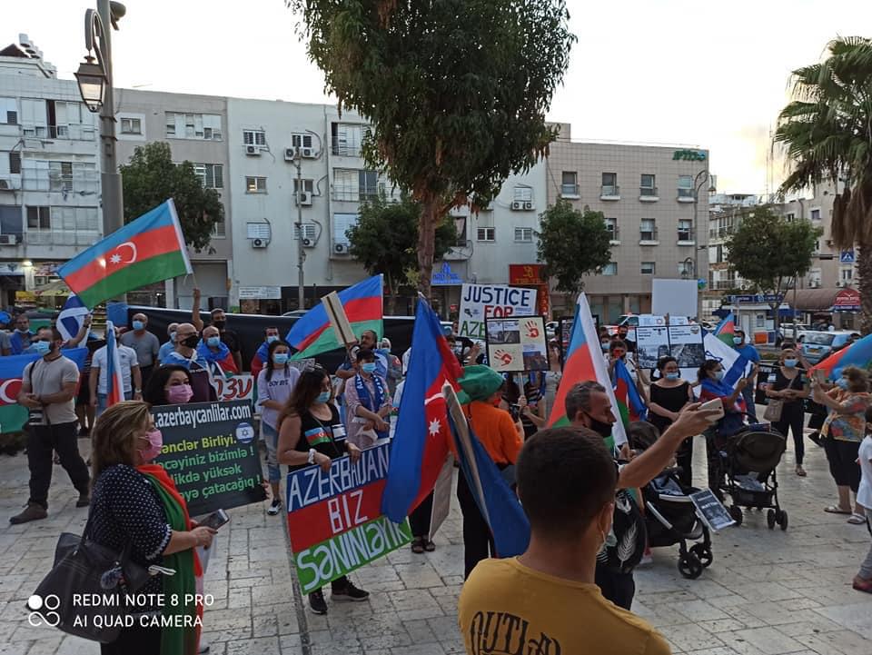 İsraildəki Azərbaycan diasporu ayağa qalxdı