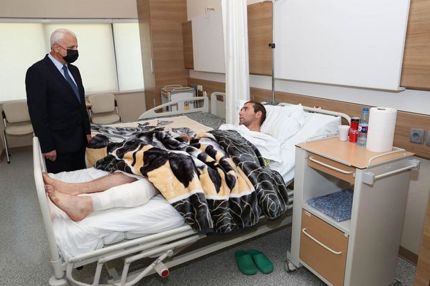 Yaralı halda Azərbaycan tərəfə əsir düşən ermənilər onlara münasibətdən danışdılar - FOTO