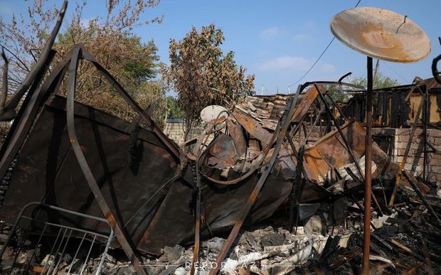 В результате очередного обстрела Арменией Тертера ранен местный житель