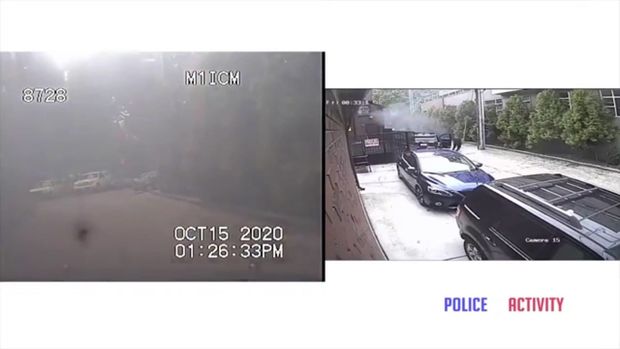 ABŞ-da polis əməkdaşını yandırmaq istədilər – VİDEO