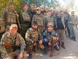 Ermənilər yenə qocaları cəbhəyə yığır - VİDEO