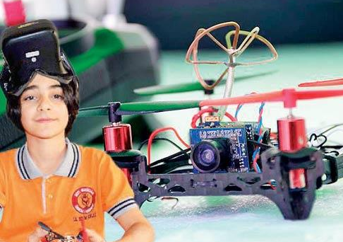 Türkiyəli 13 yaşlı uşaq inanılmaz PUA icad etdi... - Qarabağda... / VİDEO