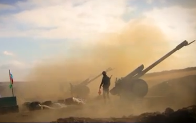 SON DƏQİQƏ: Artilleriya bölmələrimiz düşməni belə darmadağın etdi - VİDEO