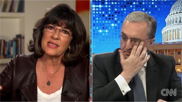 Erməni nazir CNN-in sualları qarşısında aciz qaldı - VİDEO