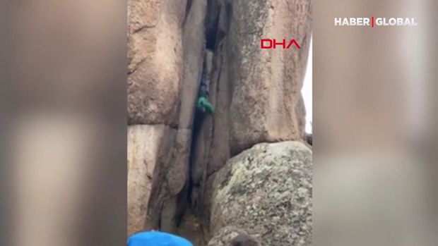 70 yaşlı alpinist hamını təəccübləndirdi - VİDEO