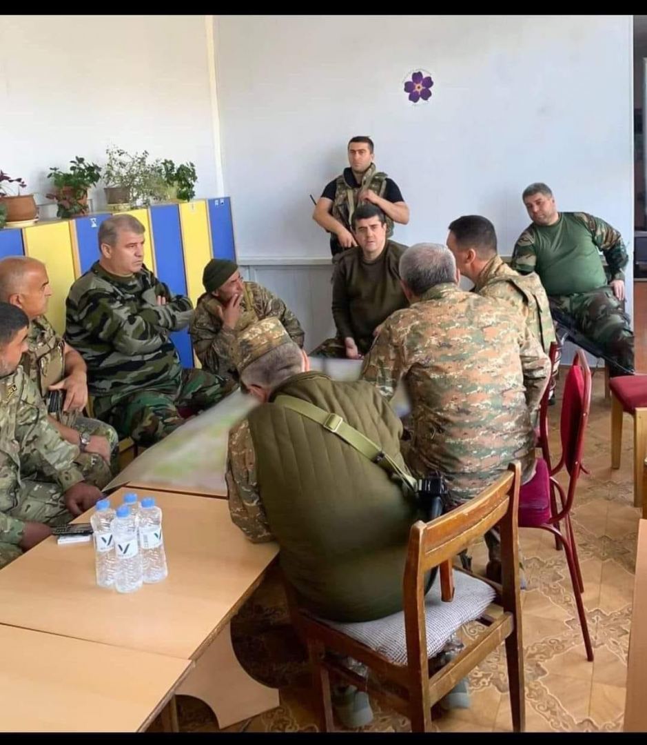 Erməni hərbçilərinin iclas keçirdiyi uşaq bağçasının yeri məlum oldu - FOTO