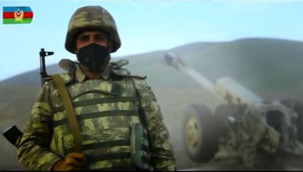 Hərbçilərimizdən koronavirusla mübarizəyə dəstək - VİDEO