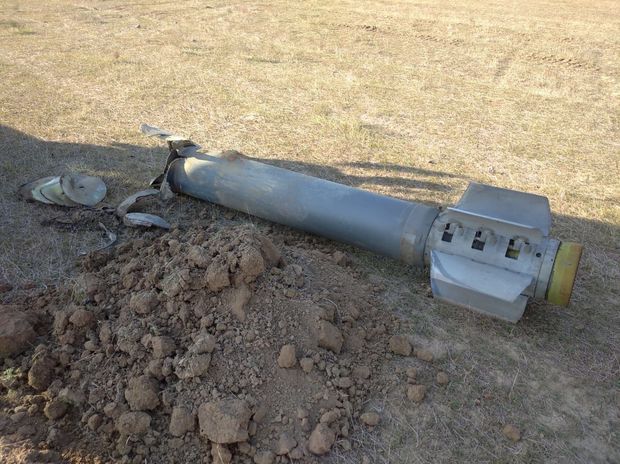 Düşmənin yaşayış məntəqələrimizə atdığı raketlər zərərsizləşdirildi - FOTO