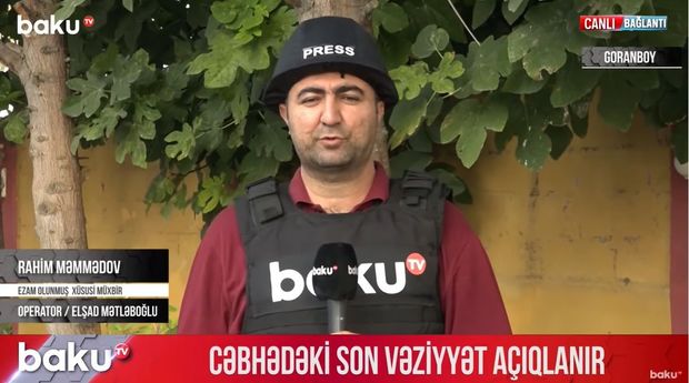 Düşmənin təxribatına məruz qalan Goranboyda son vəziyyət - VİDEO