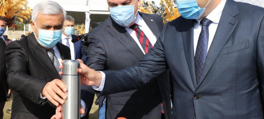 Zaur Darğallı Marneulidə SOCAR -ın təməlqoyma mərasimində iştirak edib