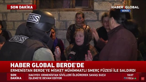 “Haber Global” Bərdədəki son vəziyyəti çatdırır - CANLI