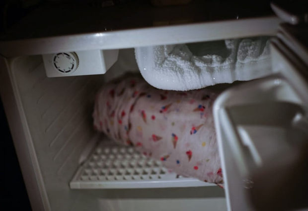 14 yaşlı rusiyalı dünyaya gətirdiyi uşağı soyuducuda gizlətdi