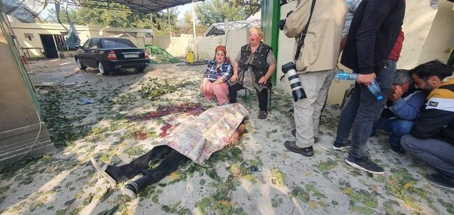 Bərdə terrorunda övladı həlak olan ana FƏRYAD ETDİ - VİDEO