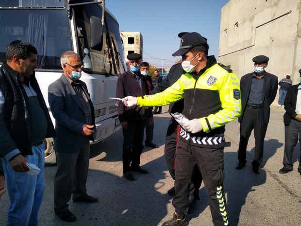 Siyəzəndə koronavirusla bağlı polis reydi - FOTO
