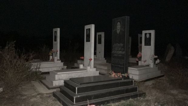 Düşmən gecə saatlarında qəbiristanlıqları hədəfə alıb - VİDEO