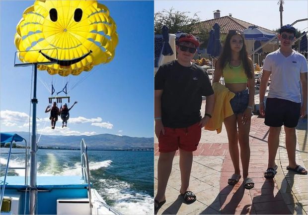 Ekstremal attraksionda əylənən yeniyetmələr həlak oldu - FOTO