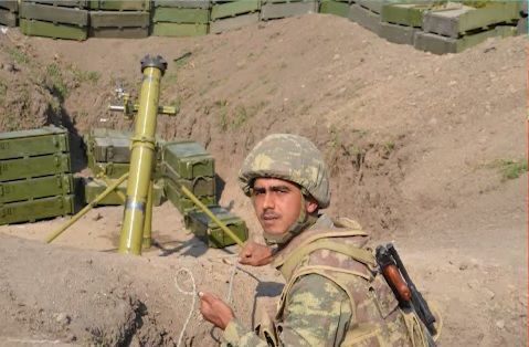 Düşmənin minaatan bölməsini, şəxsi heyət və texnikasını məhv edən hərbçimizi tanıyaq - VİDEO