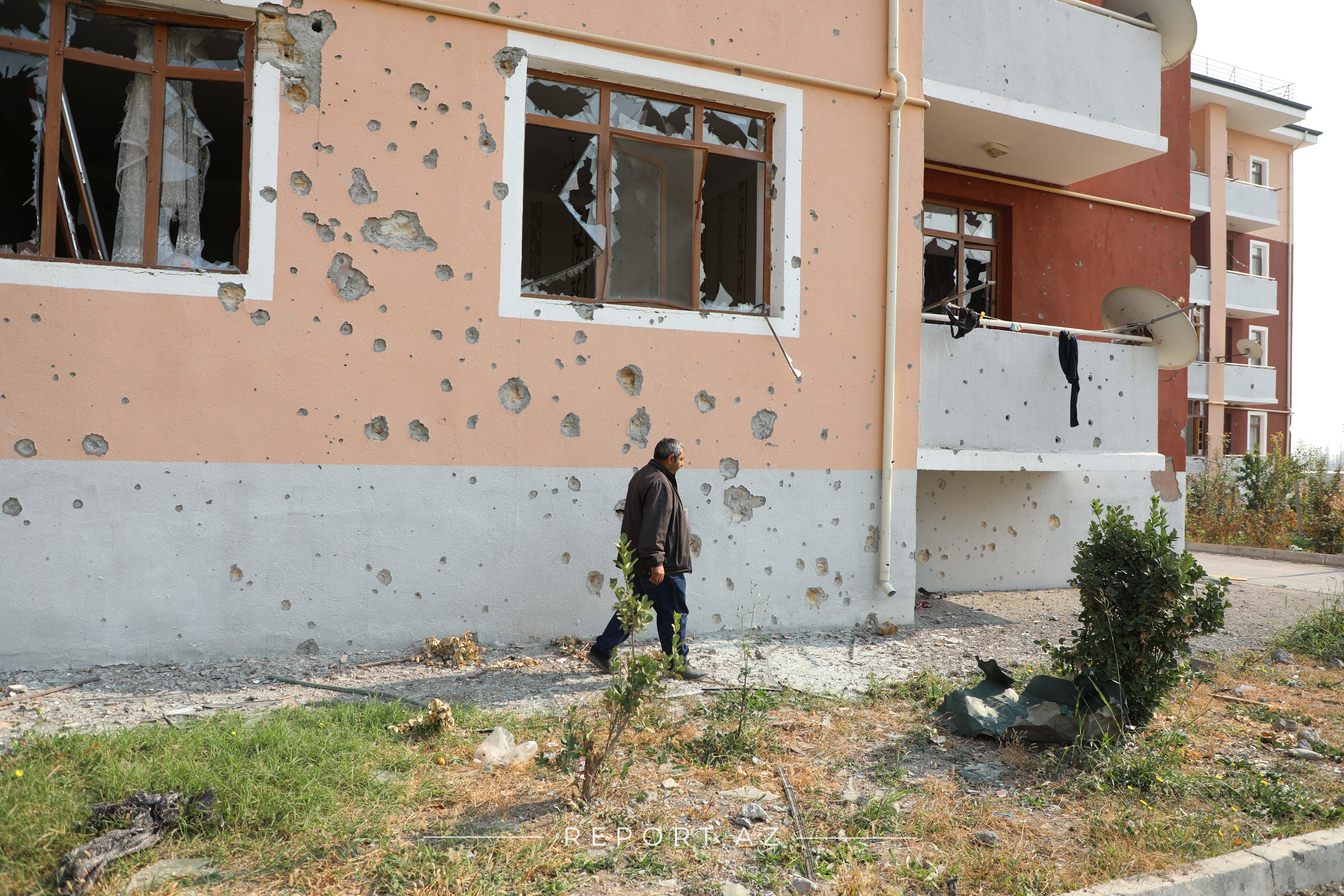 Düşmən Tərtərin Şıxarxı qəsəbəsinə top mərmiləri atıb