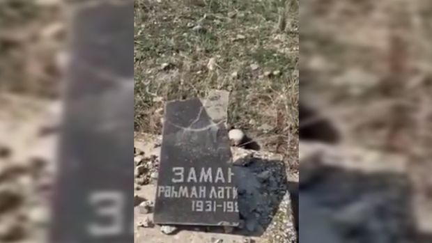 27 il sonra atasının Zəngilandakı məzarını ziyarət edən hərbçimiz — VİDEO