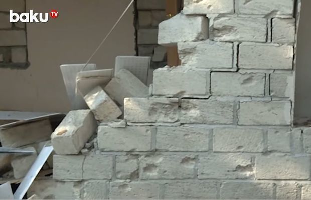 Армяне подвергают Агджебединский район интенсивному обстрелу - ВИДЕО