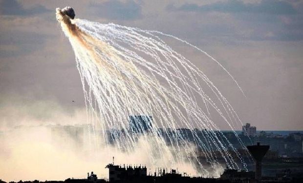 Ermənilər Tərtərə üç qadağan olunmuş fosfor mərmisi atdı - RƏSMİ