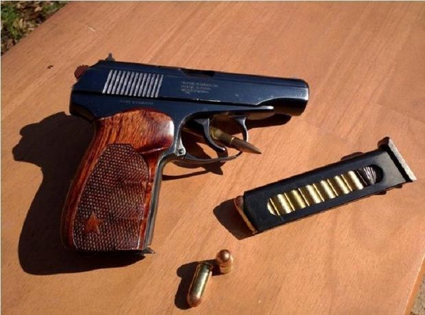 Zaqatalada keçmiş məhkumdan “Makarov” markalı tapança və heroin götürülüb - FOTO