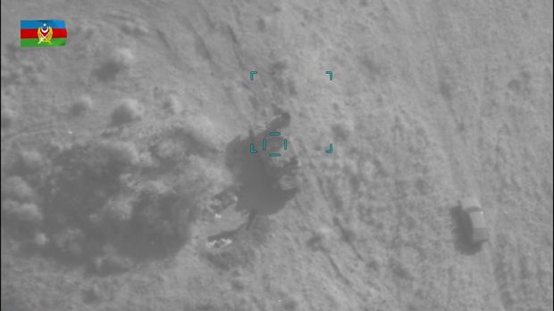 Уничтожена зенитная установка врага - ВИДЕО