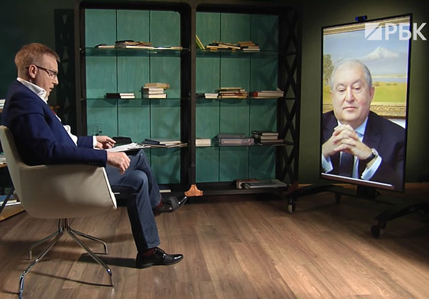 Ermənistan prezidentinin daha bir yalanı ifşa edildi - FOTO