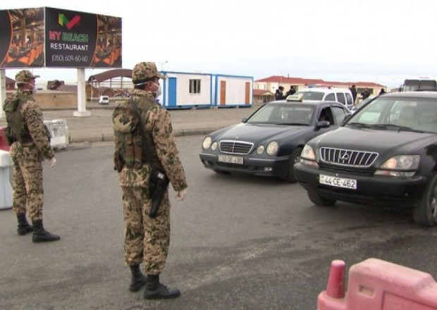 Azərbaycanda bu şəhərin giriş-çıxışlarında polis postları quruldu