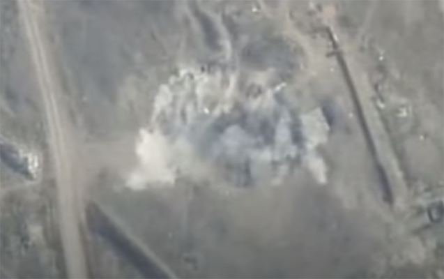 Düşmənin minaatanlarının Göyarxdakı atış nöqtələrinə zərbələr endirildi - Video