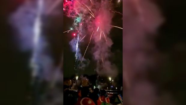 Polşada həmyerlilərimiz Şuşanın azad edilməsini qeyd etdi - VİDEO