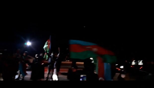 Naxçıvandan zəfər görüntüləri - VİDEO