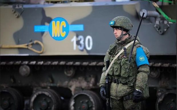 Минобороны РФ: Миротворцы совершили в Армении марш протяженностью свыше 300 км - ВИДЕО