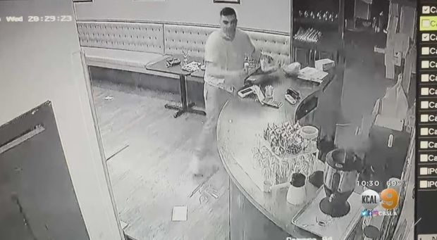В Лос-Анджелесе арестован армянин, напавший на турецкий ресторан - ВИДЕО