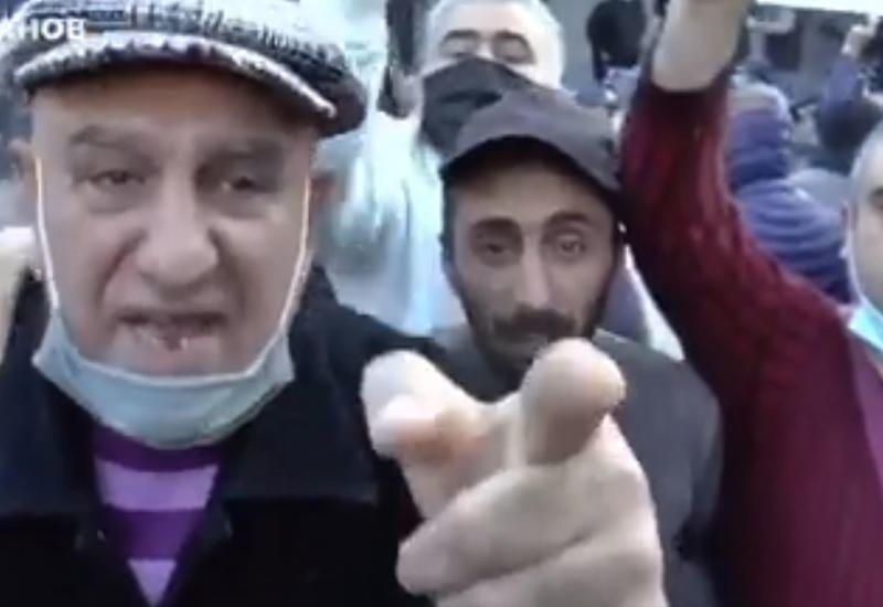 Ermənilər Rusiyanı ittiham edir - VİDEO