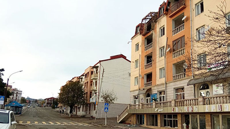 Xankəndi tamamilə boşalıb, erməni hərbçilər belə yoxdur (FOTOLAR)