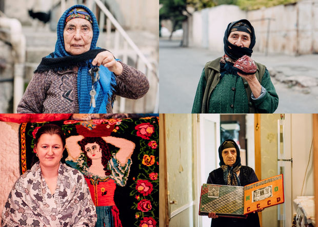 Böyük qayıdış: Açar, saat, şəkil, torpaq... - FOTOREPORTAJ