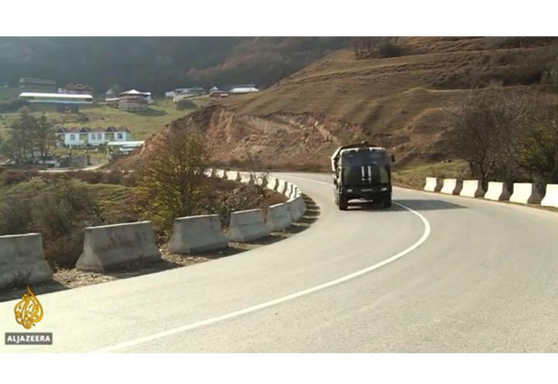 Ermənilər Kəlbəcəri belə tərk edirlər - Al Jazeera telekanalının reportajı - VİDEO