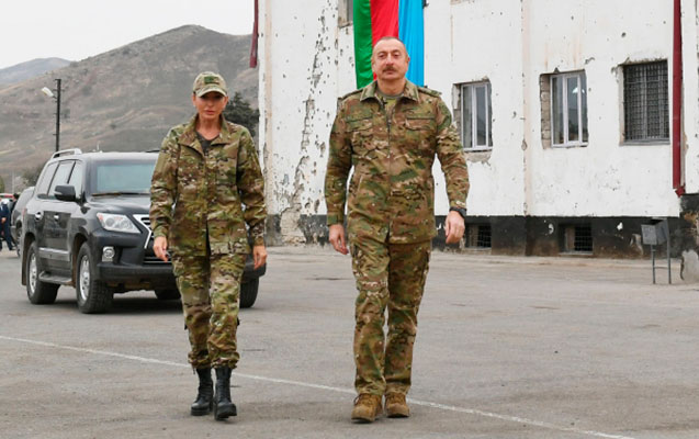 Cəbrayıla səfər edən Prezidentlə xanımının maraqlı dialoqu (VİDEO)