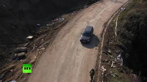 Xankəndi-Şuşa-Laçın yolu açıq elan edildi - VİDEO