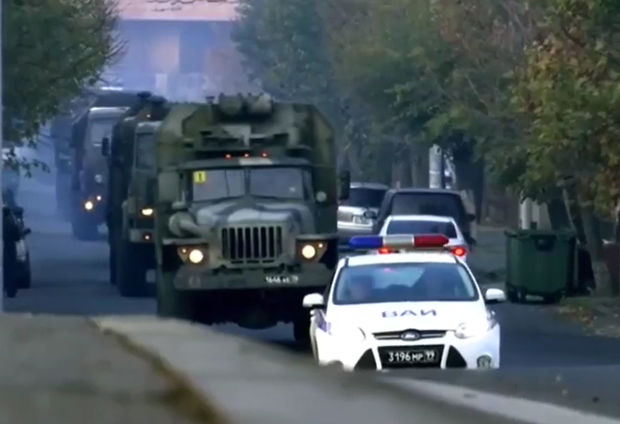 Очередная группа российских миротворцев прибыла в Карабах - ВИДЕО