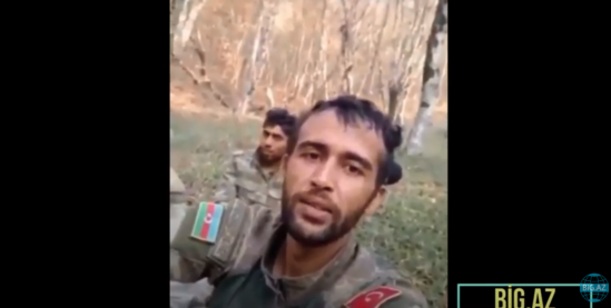 Yaralı olmalarına baxmayaraq, üzləri gülən əsgərlərimiz - VİDEO