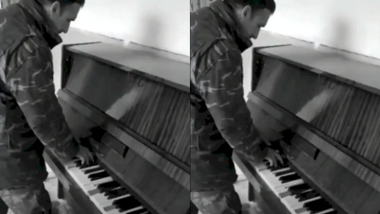 MÖHTƏŞƏM: Görün əsgərimiz dağıntılar arasında nə etdi  - VİDEO