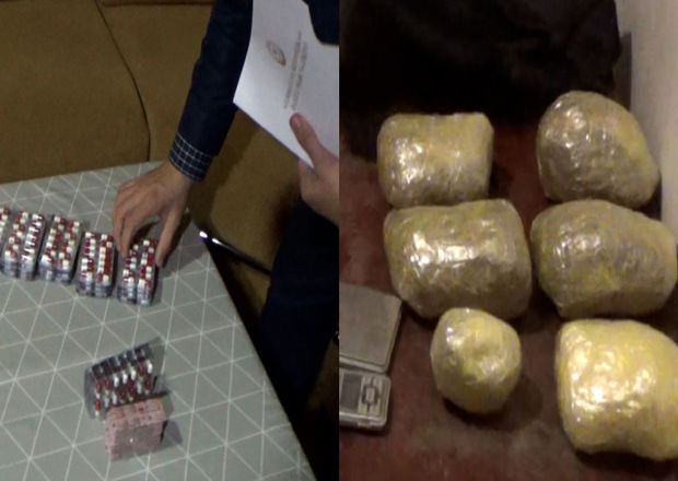 Bakıda narkotacir qadınlar tutuldu - FOTO/VİDEO