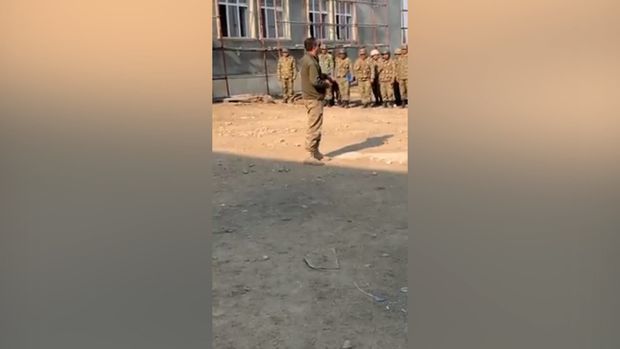 Последнее выступление полковника Бабека Самидли перед гибелью - ВИДЕО