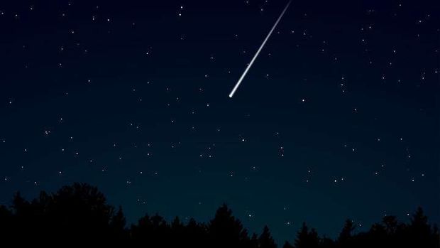 Падение метеора в США попало на видео