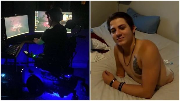 Bədənin yarısını itirməyinə baxmayaraq, nişanlanıb və özünə iş tapıb