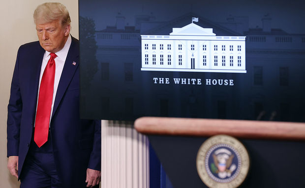 Tramp jurnalistlərdən üz çevirdi