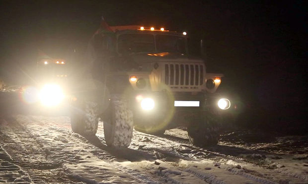 Новые кадры вступления азербайджанской армии в Кельбаджарский район - ВИДЕО