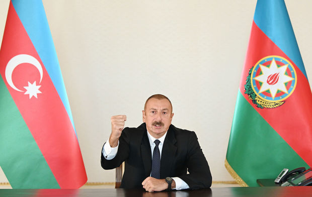 Prezident xalqa müraciət etdi